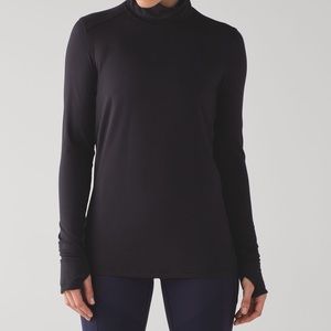 Lululemon black Ready to Rulu Turtleneck
